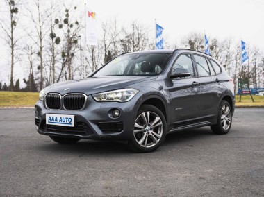 BMW X1 F48 , Salon Polska, Automat, Navi, Klimatronic, Tempomat,-1