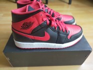 Air Jordan 1  mid r, 43 czerwono czarne DQ8426 060