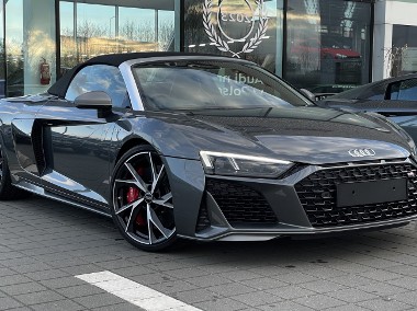 Audi R8 Spyder V10 performance quattro 456 kW S tronic salon Polska, pakiet skórzany-1