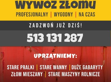 WYWÓZ ZŁOMU I SPRZĘTU AGD Białystok i okolice. -1