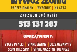 WYWÓZ ZŁOMU I SPRZĘTU AGD Białystok i okolice. 