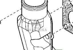 John Deere 6068HLA73 6920 6920S Osłona CZĘŚCI R106821