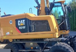 Koparka kołowa CAT 318F 2015r Niwelacja 3D TRIMBLE łyżka skarpowa hydraul.