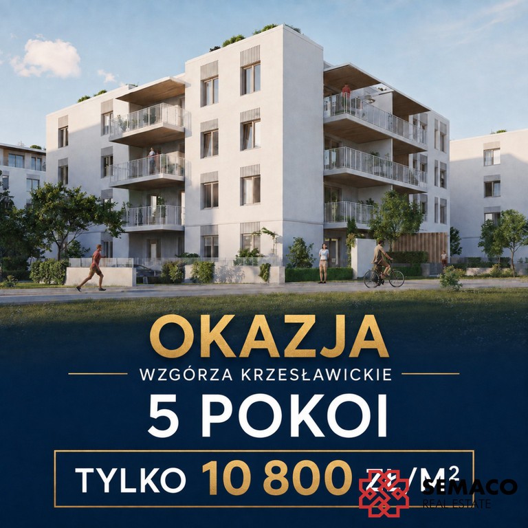 5 pok/duży ogródek/Nowa Huta/bez prowizji i PCC