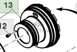 John Deere 8110 8210 8310 8410 Obudowa Łożyska CZĘŚCI RE64806