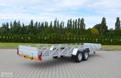 Wypożyczalnia, wynajem przyczep, przyczepek, dłużyca do transportu długich ele., 6x1,5 m. Ostrzeszów