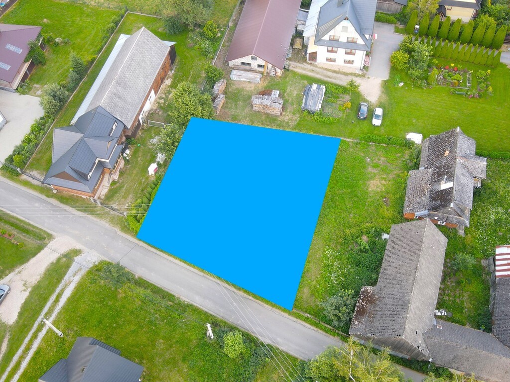 Działka budowlana pow. 700 m² w Odrowążu - Widok 3