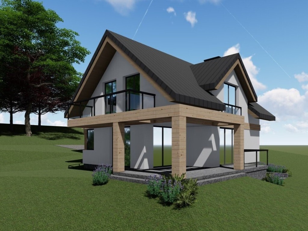 Działka budowlana pow. 700 m² w Odrowążu - Więcej