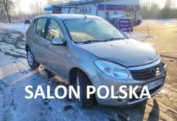 Dacia Sandero I 1 właściciel 1 rejestracja 2010 Benzyna 1.6