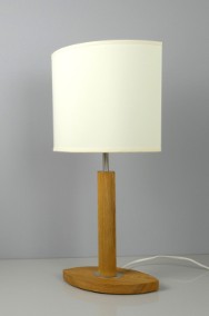 Lampa biurkowa MELLBY skandynawski abażur ecru-2