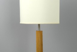 Lampa biurkowa MELLBY skandynawski abażur ecru
