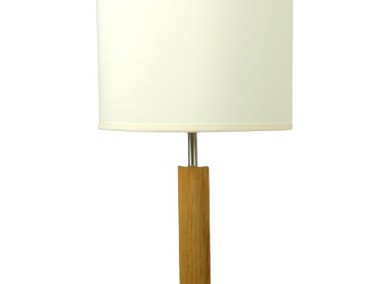 Lampa biurkowa MELLBY skandynawski abażur ecru-1