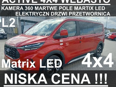 Ford T Tourneo Custom L2 4x4 170KM Active Webasto Kamera 360 Matrix LED Super-1