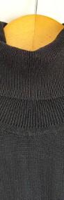 Czarny golf GAP sweter M 38 bawełna bluzka bezrękawnik prosty-4