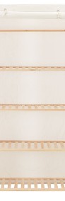 vidaXL Szafa, biała, 79 x 40 x 170 cm, materiałowa 248190-3