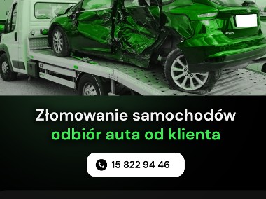 Złomowanie aut  - Auto złom - kasacja pojazdów Boguchwała-1