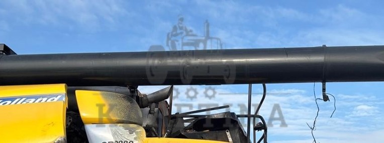 New Holland CR9080 Rura Wysypu Wyładowcza Ślimak Podajnik CZĘŚCI 84447941 84444391-1