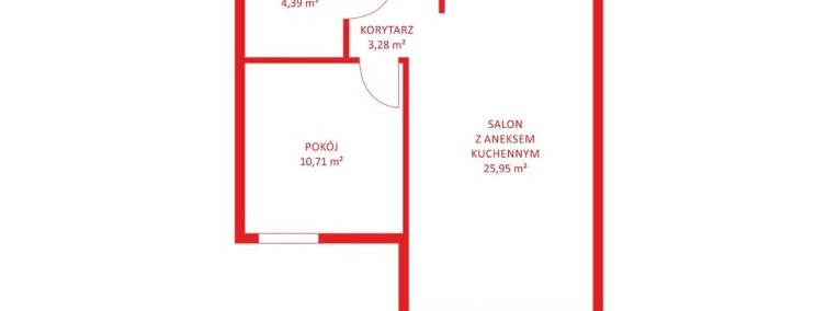 Mieszkanie, sprzedaż, 44.33, Gdańsk, Migowo-1