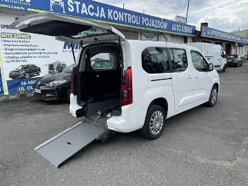 Opel Combo IV Combo Life Combo Life Maxi Niepełnosprawnych inwalida rampa PFRON Model