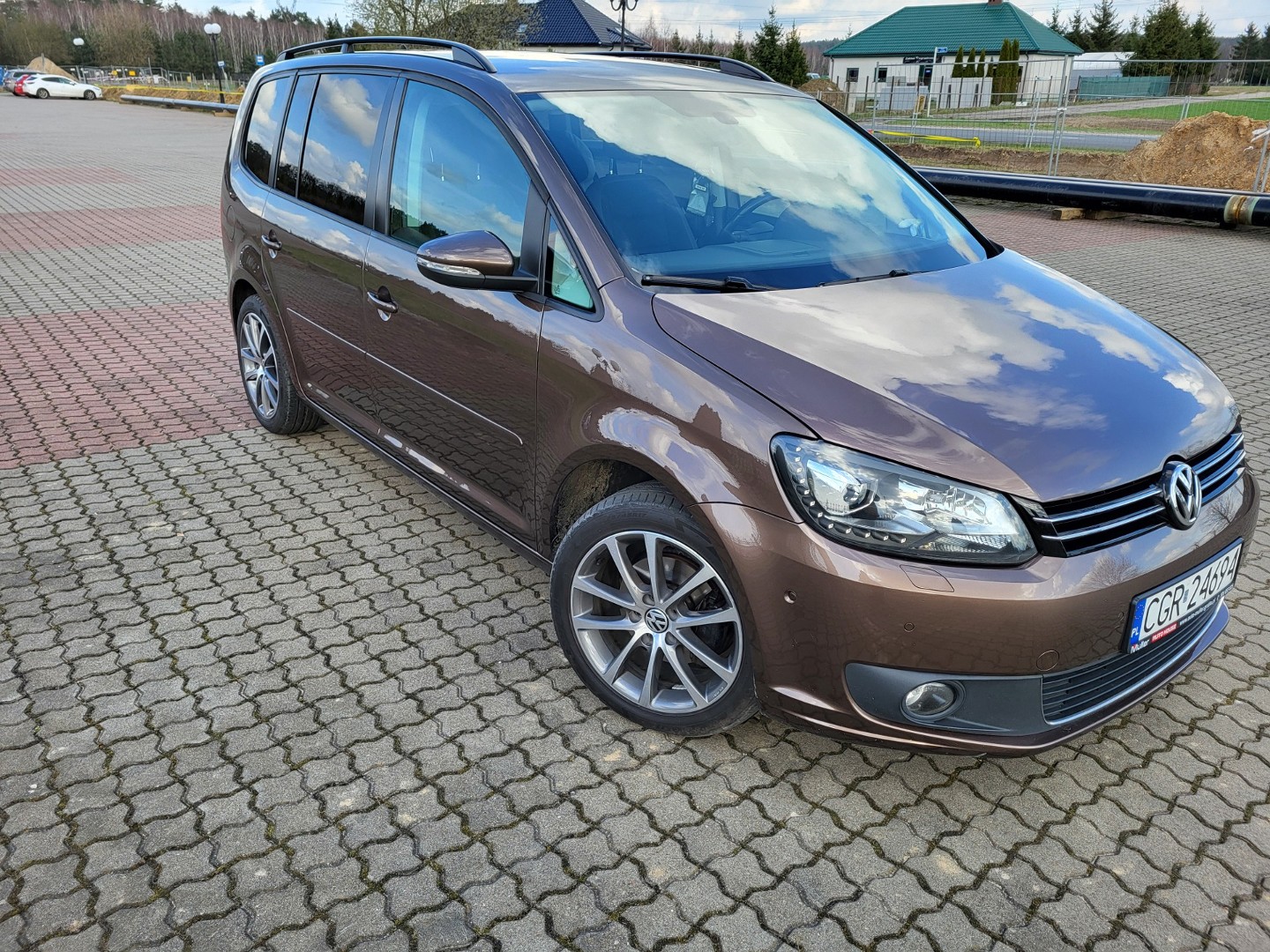 Volkswagen Touran II Wv touran 2013 rok