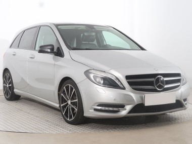 Mercedes-Benz Klasa B W246 , Serwis ASO, Skóra, Navi, Xenon, Bi-Xenon, Klima, Tempomat,-1