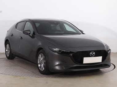 Mazda 3 IV , Serwis ASO, Automat, Skóra, Navi, Klimatronic, Tempomat,-1
