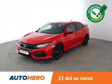 Honda Civic X full LED, klima auto, grzane fotele, czujniki parkowania-1