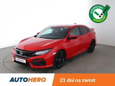 Honda Civic X full LED, klima auto, grzane fotele, czujniki parkowania-1