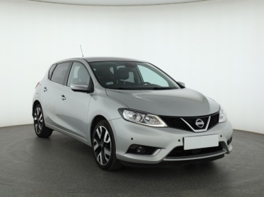 Nissan Pulsar I , Skóra, Navi, Klimatronic, Tempomat, Parktronic,-1