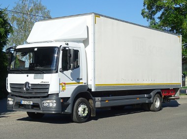 Mercedes-Benz Atego 1218 Euro 6 kontener 20pal winda tylko 338tys.km! Mercedes Atego 1218 Tylko 338tys.km udokumentowane kontener ...-1