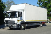Mercedes-Benz Atego 1218 Euro 6 kontener 20pal winda tylko 338tys.km! Mercedes Atego 1218 Tylko 338tys.km udokumentowane kontener ...