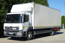 Mercedes-Benz Atego 1218 Euro 6 kontener 20pal winda tylko 338tys.km! Mercedes Atego 1218 Tylko 338tys.km udokumentowane kontener ...