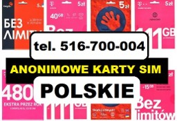 Działające polskie karty SIM zarejestrowane Biała Podlaska startowki prepaid