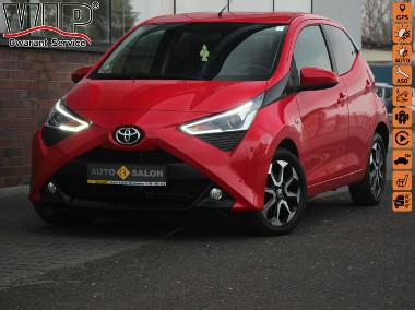 Toyota Aygo II 12.2021*Skóra*Navi*Klimatr*GrzFot*Kamera*Esp*Led*Alu*Android*Gwar VG-1