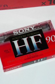 Kasety Sony HF 90 -Doskonałe Żelazo! Op -10 szt-3