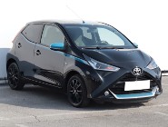 Toyota Aygo , Salon Polska, Serwis ASO, Automat, Skóra, Klima, Parktronic