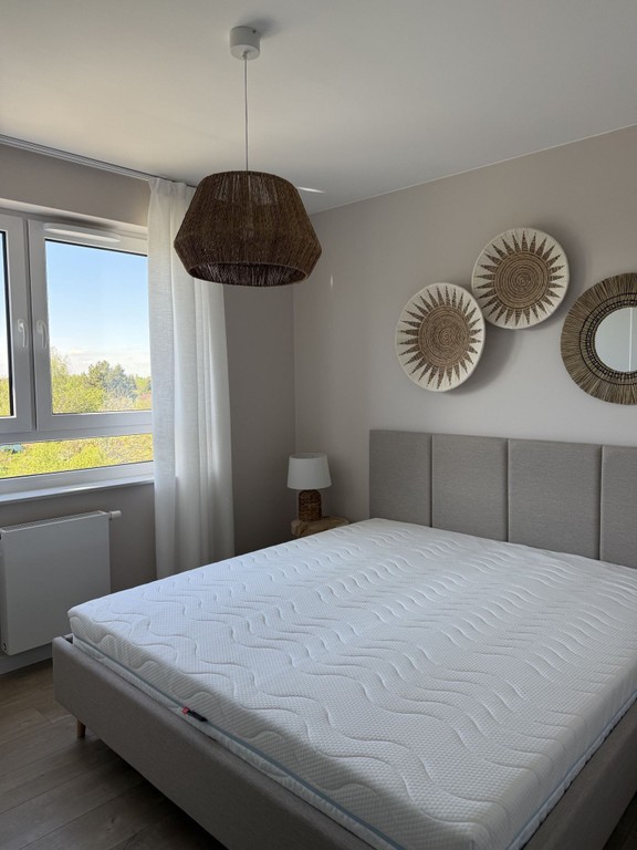 Nowoczesny Apartament z balkonem i klimatyzacją w nowym budynku, widok na Park - More