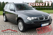 BMW X3 I (E83) 2,5benz DUDKI11 Skóry,Klimatronic 2 str.4x4.Navi.Parktronic,Hak.OKAZ