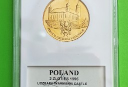 2 zł 1996 r. Zamek w Lidzbarku Warmińskim