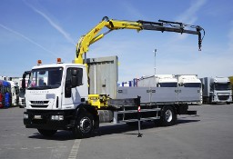 Iveco 180E EUROCARGO / 180E25 / SKRZYNIOWY + HDS / HYVA HB 150 X / ROTATOR / WIDŁ