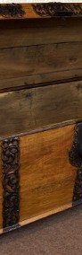 Skrzynia barokowa XVIII wiek okuta antyk zabytkowa kufer-3