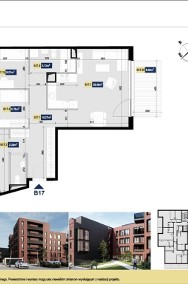 Aparatamenty złota - 78.39 m², 4 pokoje + balkon-2