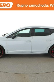 SEAT Leon III DSG full LED półskóra navi klima auto grzane fotele czujniki parkowa-2