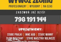 Wywóz złomu stalowego Białystok i okolice.