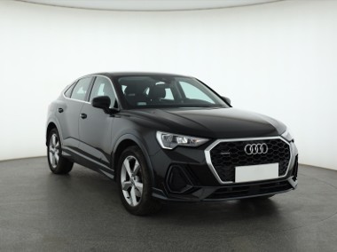 Audi Q3 II Q3 Sportback , Serwis ASO, Automat, Skóra, Navi, Klimatronic, Tempom-1