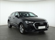 Audi Q3 II Q3 Sportback , Serwis ASO, Automat, Skóra, Navi, Klimatronic, Tempom