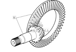 John Deere 9420RX 9470RX 9520RX 9620RX Atak Koło Zębate Mechanizmu Różańcowego RE332944