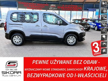 Peugeot Rifter TYLKO 59 TYŚ KM-serwisowany w ASO GWARANCJA 1WŁ Krajowy BEZWYPAD FV2-1