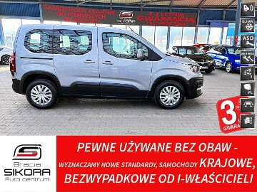 Peugeot Rifter TYLKO 59 TYŚ KM-serwisowany w ASO GWARANCJA 1WŁ Krajowy BEZWYPAD FV2
