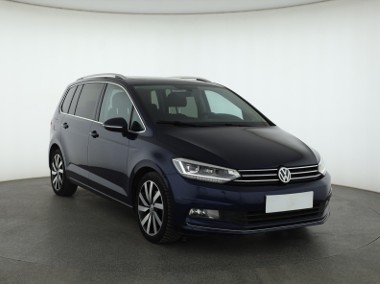 Volkswagen Touran III , Salon Polska, Automat, 7 miejsc, Navi, Klimatronic,-1
